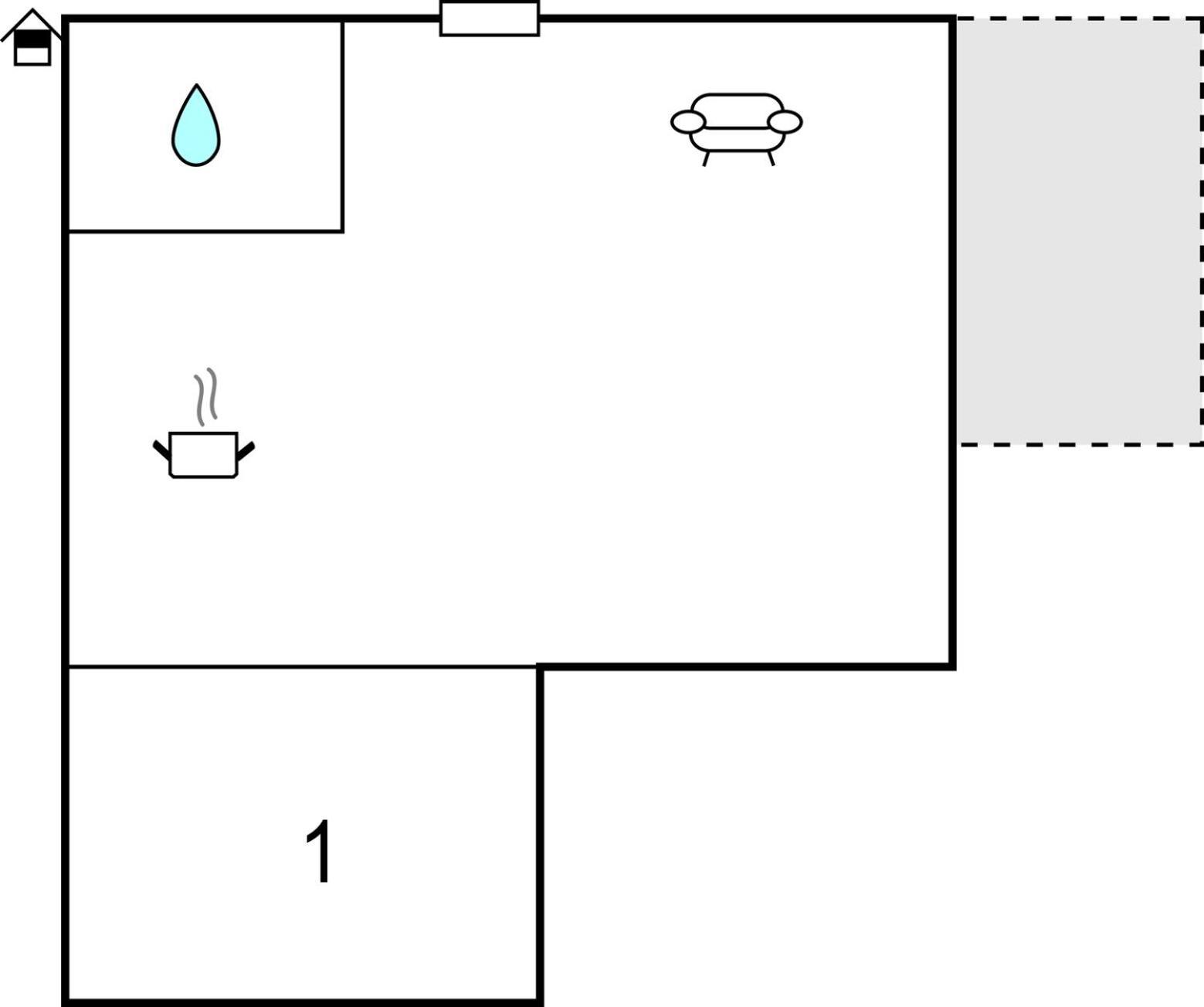 Awesome Apartment In Jezera With Kitchen 外观 照片